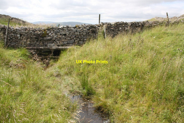 Photo 6"x4" Stream at Cowgill Head Bridge Garsdale Head c2016