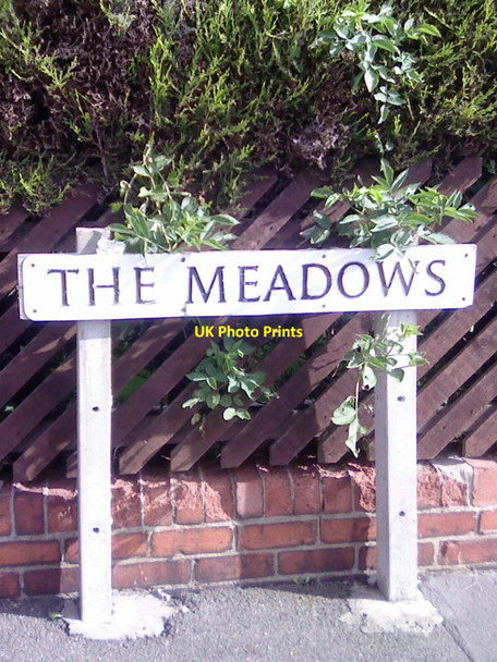 Photo 6"x4" UK Street Name Sign Part 3 Heanor c2016