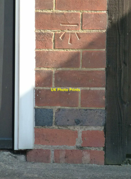 Photo 6"x4" Bench mark, 220 Wollaton Road, Beeston Beeston\/SK5236 c2016