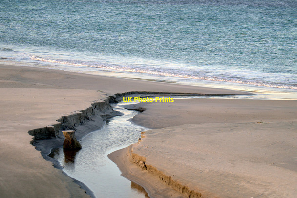 Photo 6"x4" Burn on Easting beach Mailand c2016