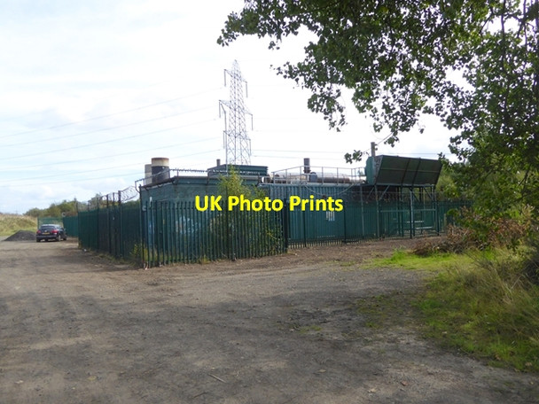 Photo 6"x4" Power plant at Burnhills Landfill Site Blaydon c2016