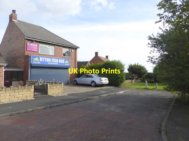 Photo 6"x4" Ryton Fish Bar Ryton\/NZ1564 c2016