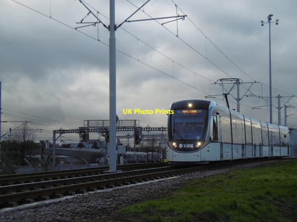 Photo 6"x4" Tram, Roseburn Dalry\/NT2372 c2016