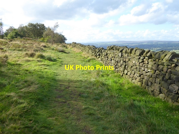 Photo 6"x4" The crest of the Chevin Otley\/SE2045 c2016