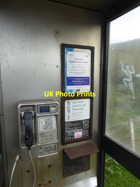 Photo 6"x4" A forlorn phone box Preas M\u00f2r c2016