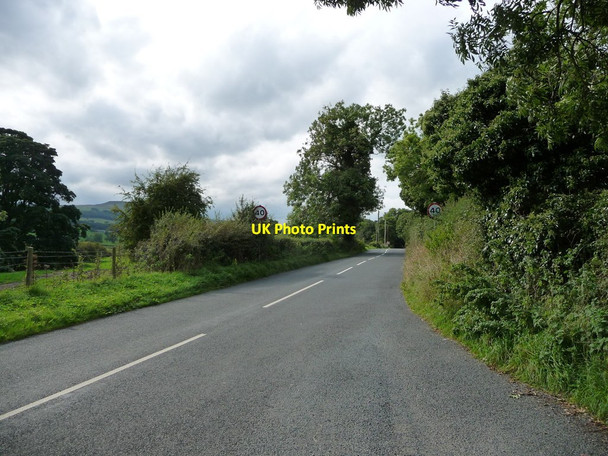 Photo 6"x4" Speed limit, Low Lane, Wensley Wensley\/SE0989 c2016