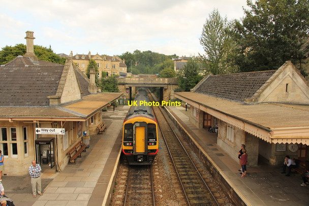 Photo 6"x4" Bradford on Avon station Bradford-On-Avon c2016