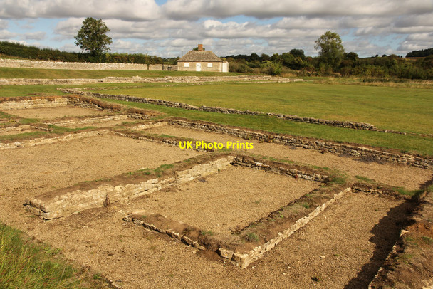 Photo 6"x4" North Leigh Roman Villa East End\/SP3914 c2016
