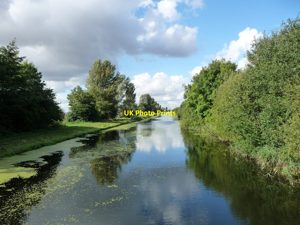 Photo 6"x4" Reflections on the Stainforth & Keadby Canal Tetley c2016