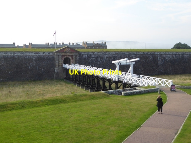 Photo 6"x4" Drawbridge entrance into Fort George Fort George c2016