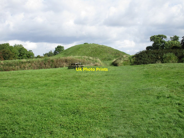 Photo 6"x4" Motte and bailey, Brinklow Brinklow\/SP4379 c2016