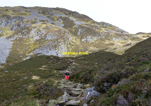 Photo 6"x4" On the way up Ben Vrackie Kinnaird\/NN9559 c2016