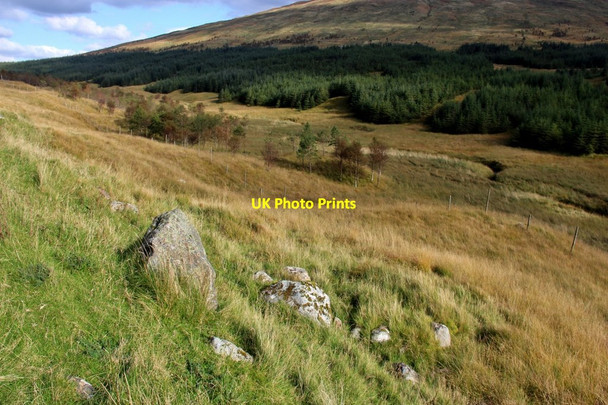 Photo 6"x4" Upper Glen Kinglas Maol an t-Sratha c2016