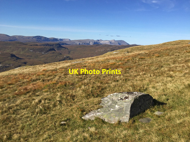 Photo 6"x4" Low on the south ridge of Ben Hope Allt a' Mhuiseil c2016