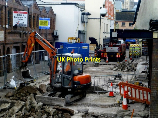 Photo 6"x4" Refurbishment at Old Market Place, Omagh (17) Omagh c2016