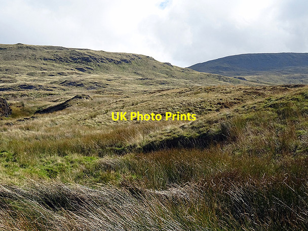 Photo 6"x4" A view towards Pumlumon Fach and Plynlimon\/Pumlumon Fawr Pumlumon Fach c2016