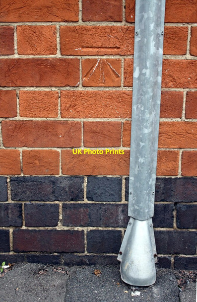 Photo 6"x4" Benchmark on 'The Schofield Centre' Loughborough c2016