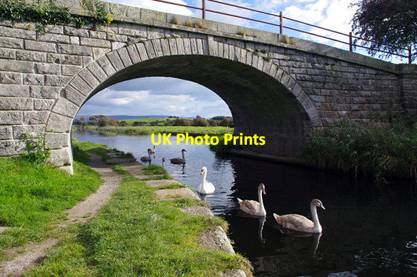 Photo 6"x4" Brick Kiln Bridge, Lancaster Canal Conder Green c2016