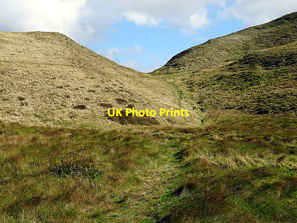 Photo 6"x4" Climbing towards a bwlch between Pumlumon Fach and Pumlumon Fawr Pumlumon Fach c2016