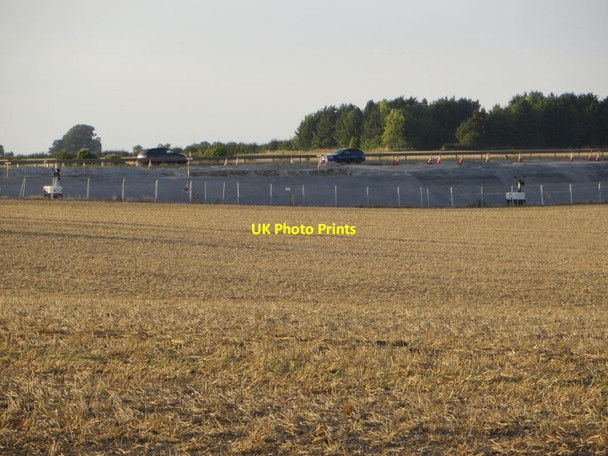 Photo 6"x4" Cars going Past Chilton\/SU4885 c2016