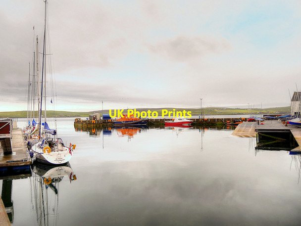 Photo 6"x4" Lerwick Small Boat Harbour Lerwick c2016