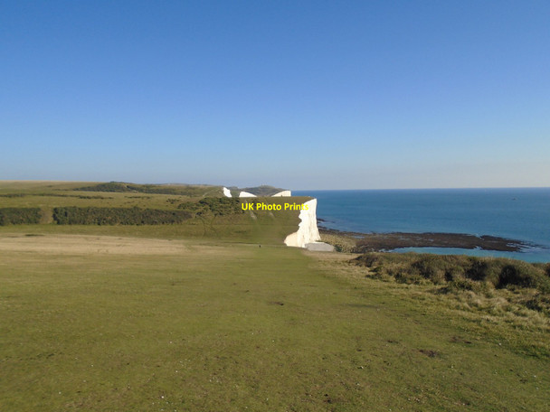 Photo 6"x4" Seven Sisters - Flagstaff Point Birling Gap c2016