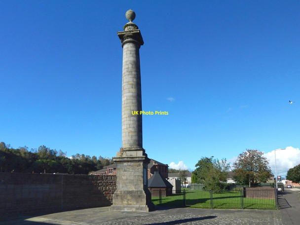 Photo 6"x4" The Smollett Monument Alexandria c2016