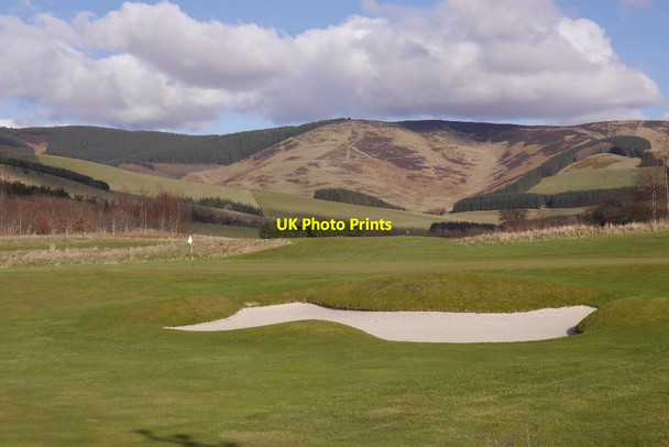 Photo 6"x4" Cardrona golf course Kirkburn\/NT2938 c2016