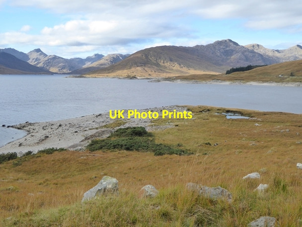 Photo 6"x4" Loch Quoich Allt Coire Peitireach c2016