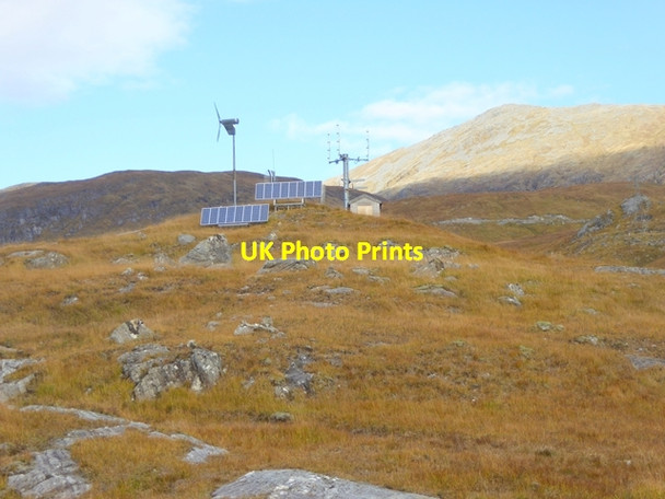 Photo 6"x4" Monitoring station above Loch Quoich Allt na h-Airigh\/NH0400 c2016