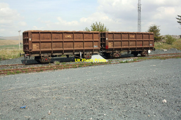 Photo 6"x4" Defective wagons in Ribblehead Quarry Ribble Head\/SD7779 c2016