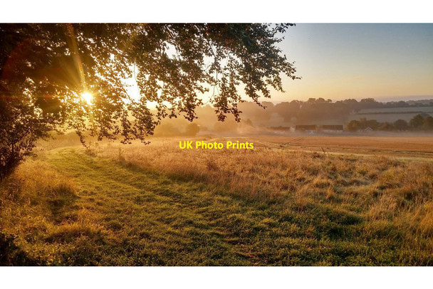 Photo 6"x4" Early morning, Upton Grey Upton Grey c2016