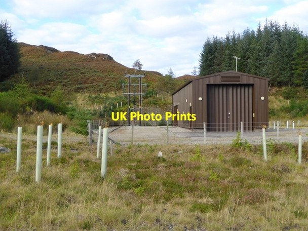 Photo 6"x4" Building in the Glen Doe Hydro Power Scheme Fort Augustus c2016