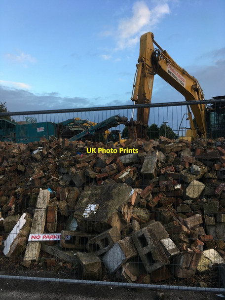 Photo 6"x4" The J. S. Burnett site - clearance Long Eaton c2016