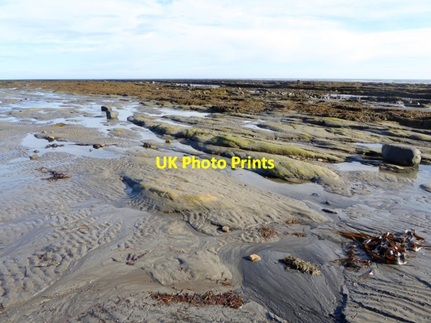 Photo 6"x4" Shoreline at Boulmer Boulmer c2016 P1