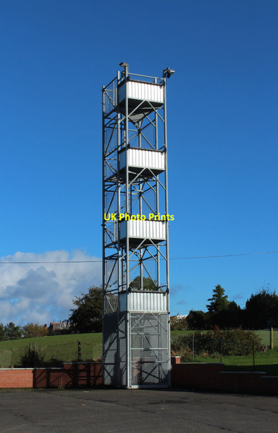 Photo 6"x4" Fire Station Tower, Colmonell Colmonell c2016
