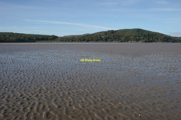 Photo 6"x4" Rough Firth at low tide Kippford\/Scaur c2016