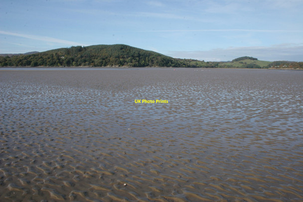 Photo 6"x4" Rough Firth at low tide Kippford\/Scaur c2016