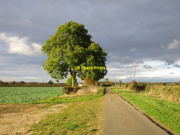 Photo 6"x4" High Dike (Ermine Street) Boothby Graffoe c2016