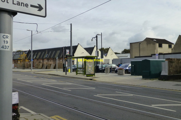Photo 6"x4" Bus stop on Chilwell High Road Beeston\/SK5236 c2016