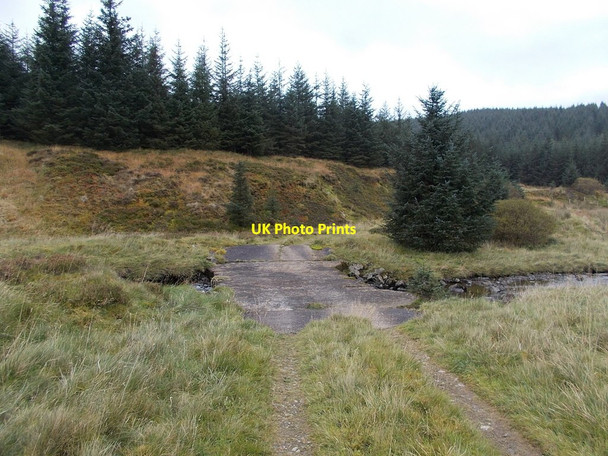 Photo 6"x4" Bridge over Cor Water Cor Water c2016