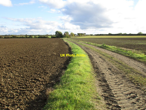 Photo 6"x4" Track to Private Lane Caenby c2016