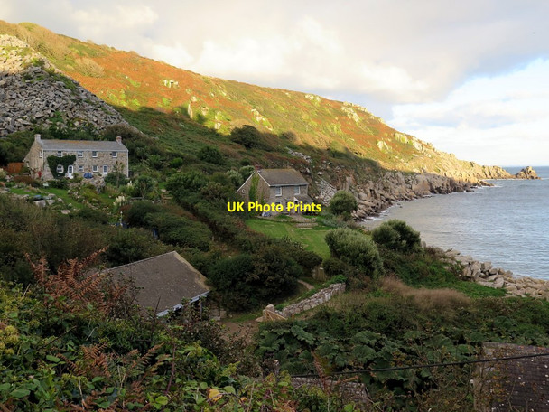 Photo 6"x4" Lamorna Cove Castallack c2016