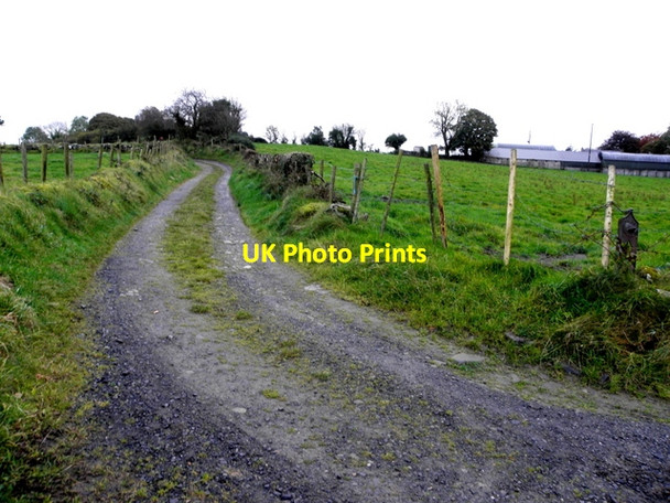 Photo 6"x4" Minor road, Claraghmore Drumquin c2016