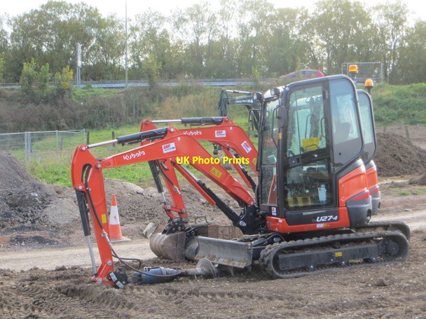 Photo 6"x4" Fence Digger Chilton\/SU4885 c2016