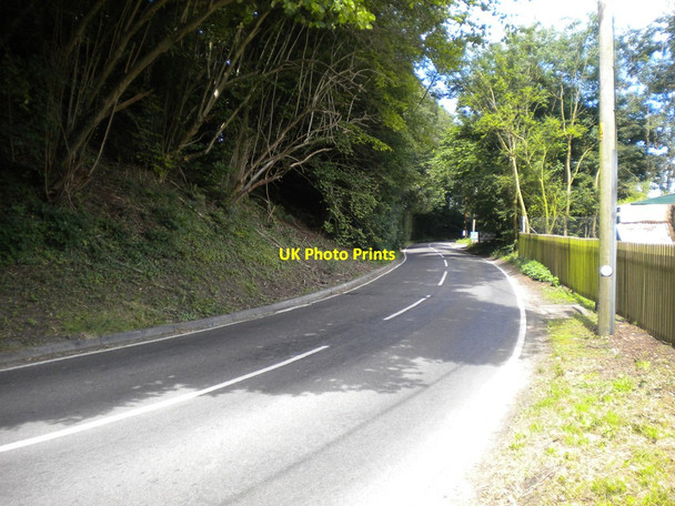 Photo 6"x4" Vowels Lane north of Kingscote station Turners Hill c2016