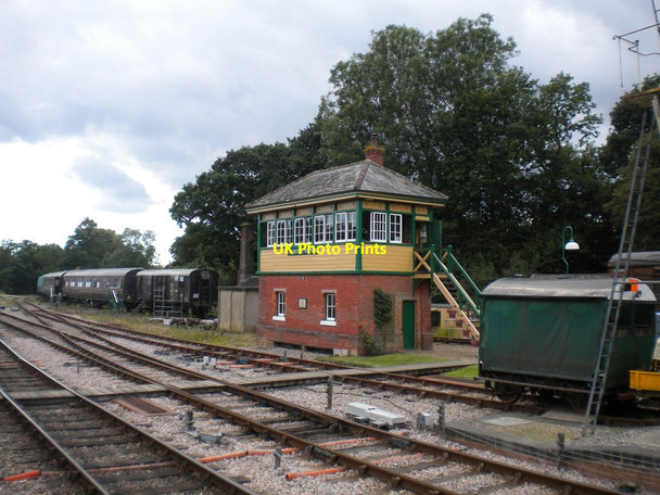 Photo 6"x4" Signal box, Horsted Keynes Cinder Hill\/TQ3729 c2016
