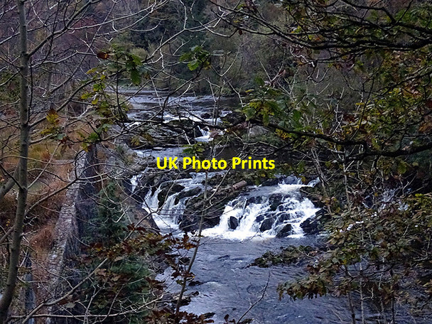 Photo 6"x4" Afon Rheidol Ystumtuen c2016