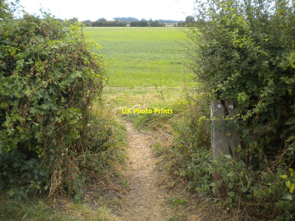 Photo 6"x4" Bridleway to Cotgrave south of Bassingfield Bassingfield c2016