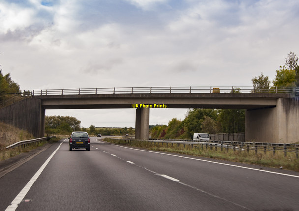 Photo 6"x4" A46 Anchor Lane Bridge Harvington\/SP0549 c2016